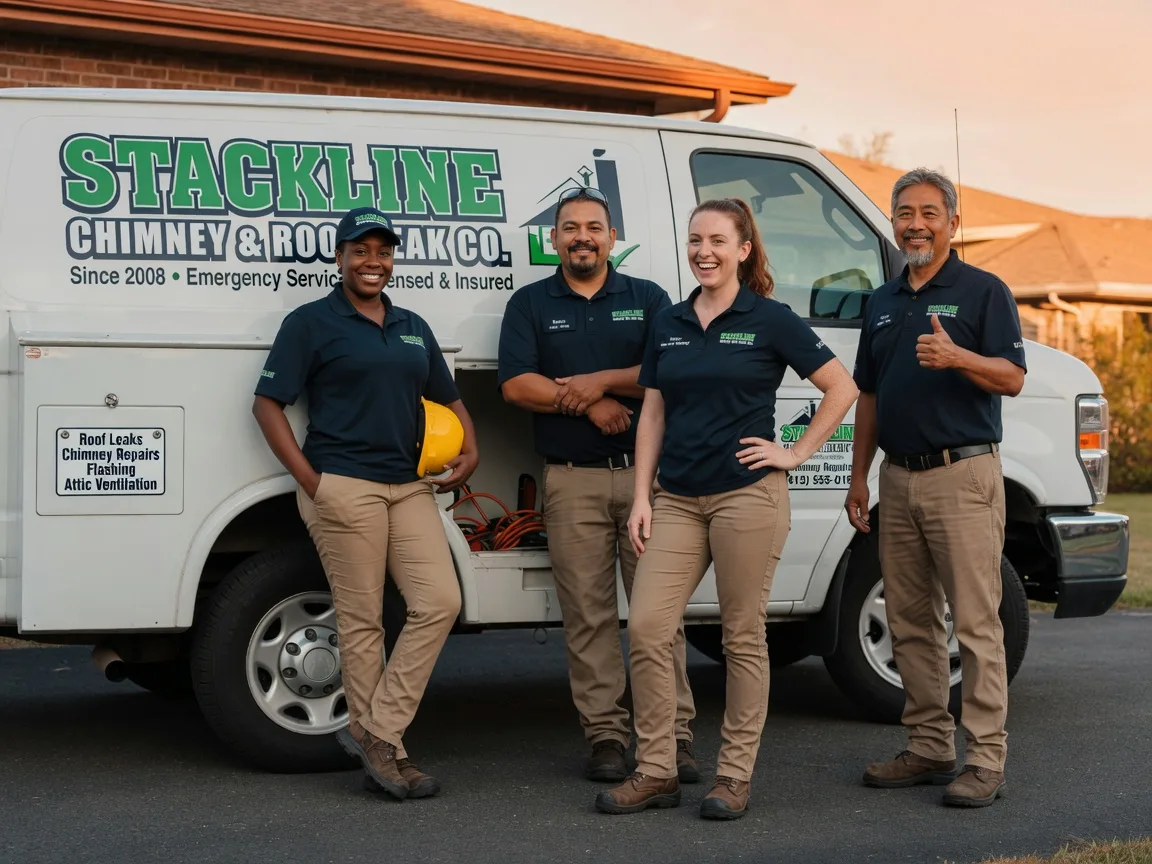 Chimney flashing repair company in Belvidere, IL
